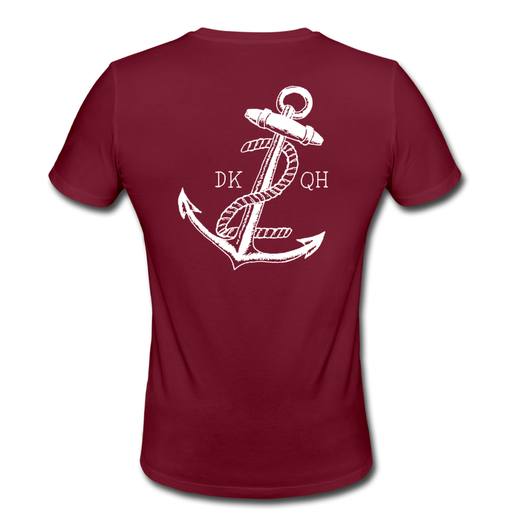 Wache 2 shirt Men - Burgunderrot