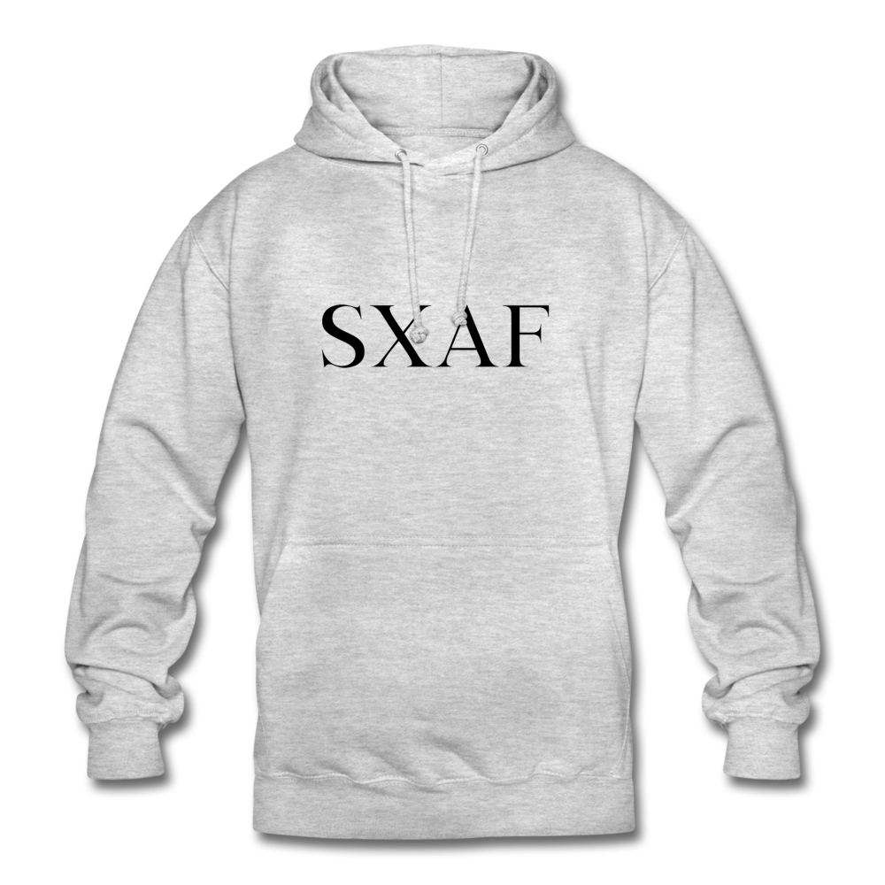 SXAF Unisex Hoodie - Hellgrau meliert