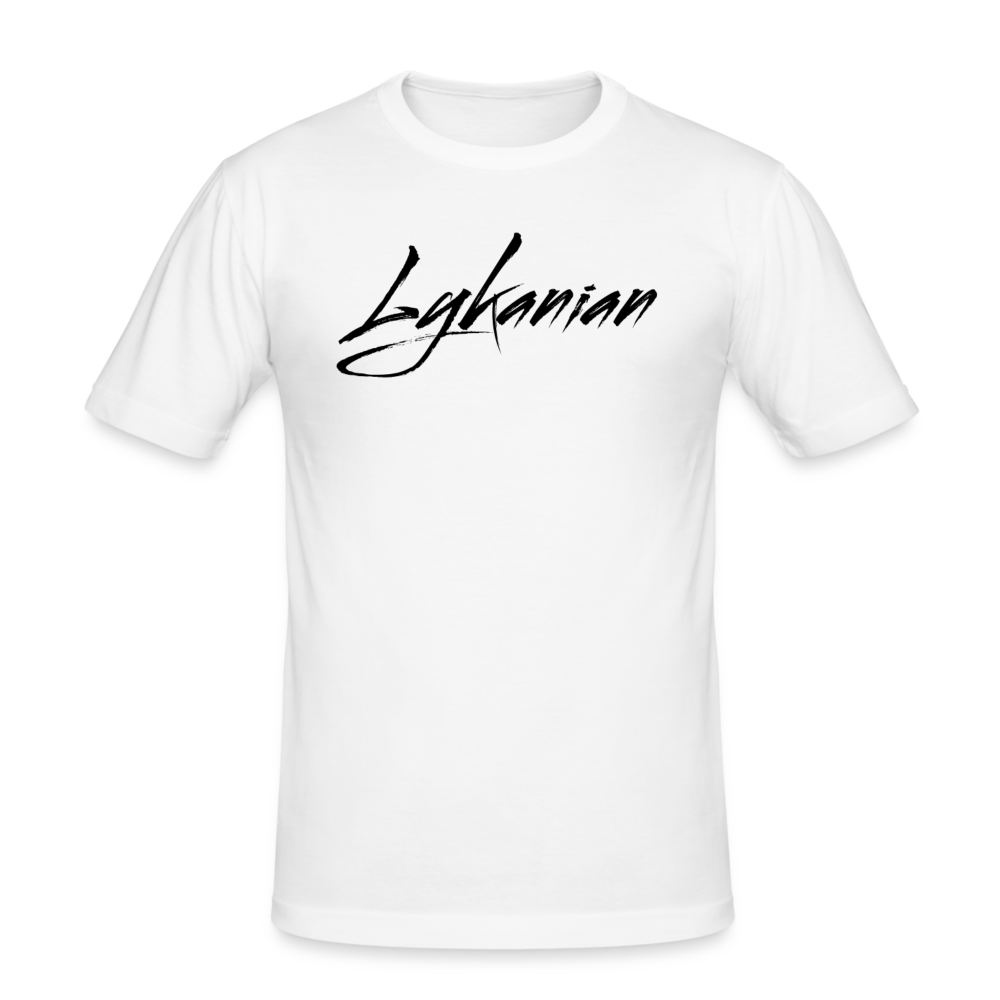 Slim Fit T-Shirt Signature - weiß