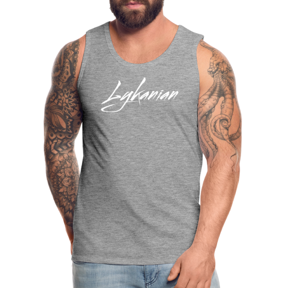 Männer Signature Tank Top - Grau meliert