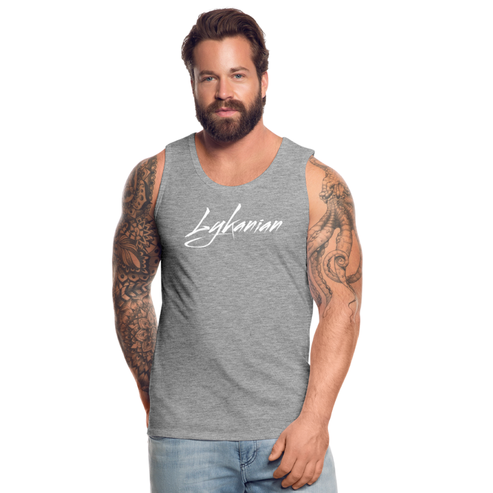 Männer Signature Tank Top - Grau meliert