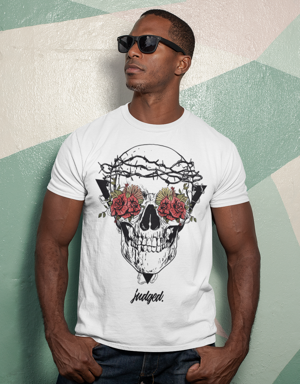 judged. Men's T-shirt